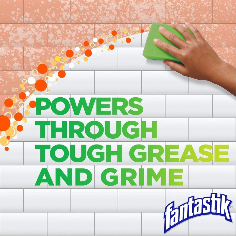 Fantastik All Purpose Cleaner, Multipurpose Surface Cleaner & Kitchen Grease Removal, Packaging Designed to Prevent Leakage and Breakage, Fresh Scent, 32 Fl Oz - Image 4
